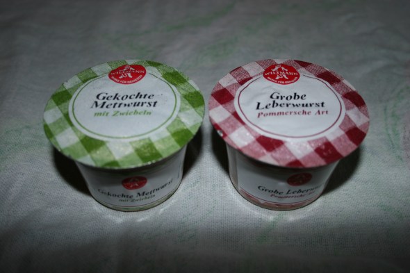 Leberwurst and Mettwurst