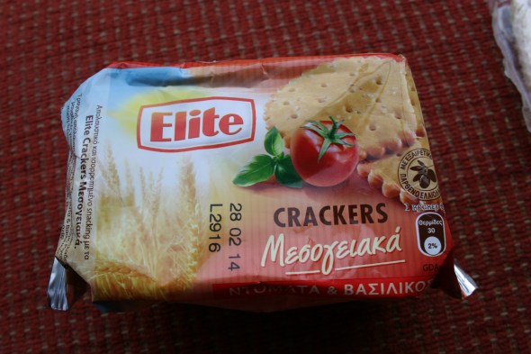 Basil and Tomato Crackers